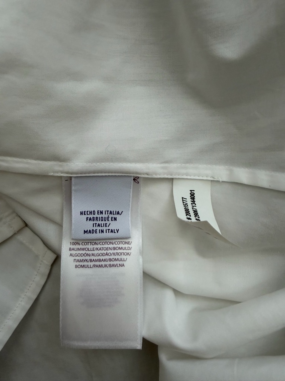 Ralph Lauren Purple Label White Button Down Shirt with Neck Tie - Picture 6 of 6